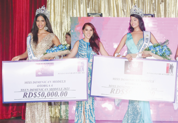 Eligen ganadoras del certamen de Belleza Miss Dominican Models 2021