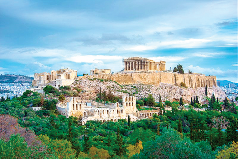 La Acrópolis de Atenas Patrimonio de la Humanidad por la UNESCO en 1980